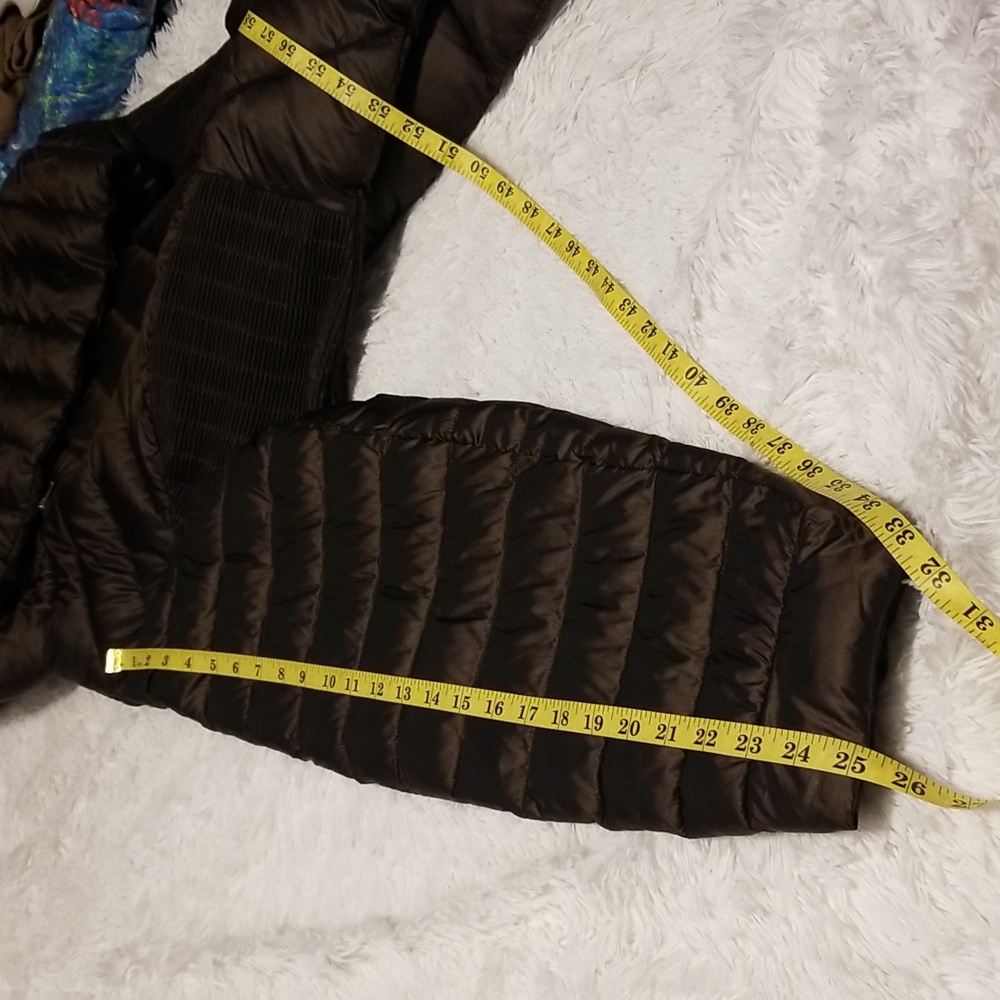 NWT Lane Bryant Prima Packable Ruffer Color Bitter Chocolate Size 18/20 - Picture 8 of 14